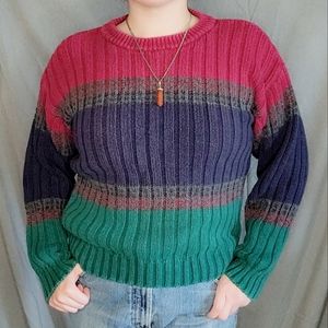Vintage Cambridge Classics Colorblock Sweater